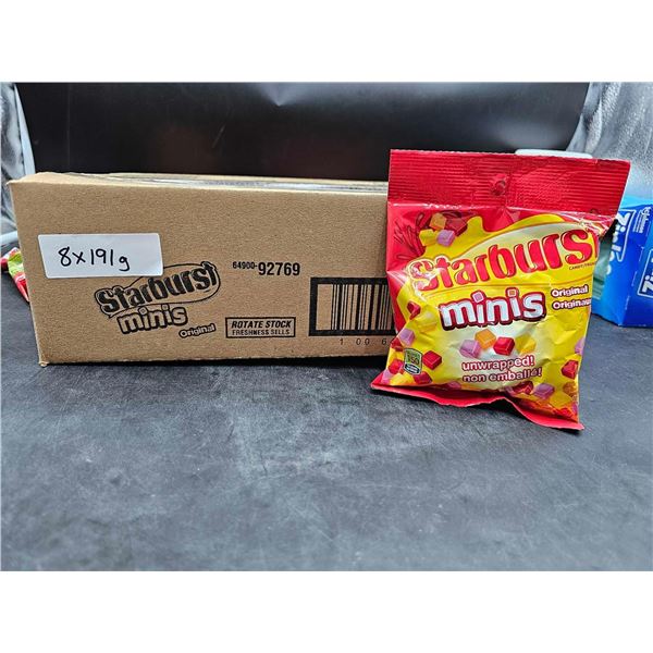 Starburst Mini's Unwrapped Candy (8 x 191g)