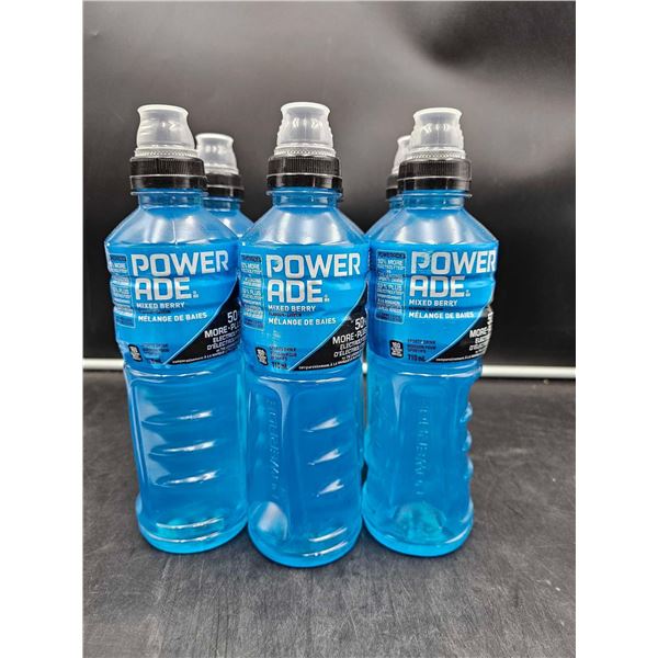 Powerade Mixed Berry Flavour Sports Drink (6 x710ml)