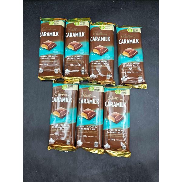 Caramilk Salted Caramel Candy Bars (7 x 100g)