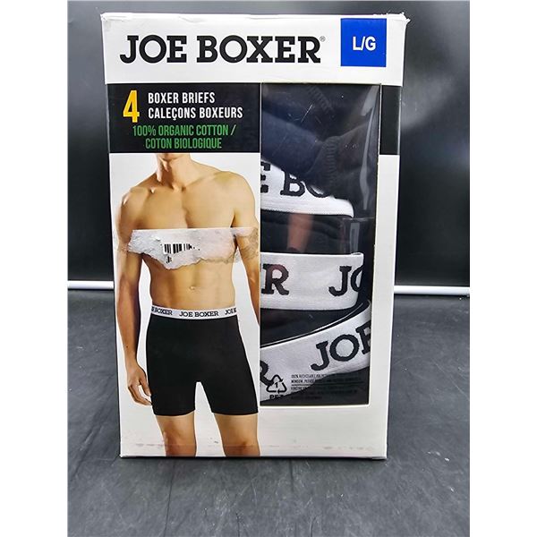 Joe Boxer 4pk Boxer Briefs (L)
