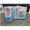 Image 1 : Candy Can Sparkling Bubble Gum Drink, Zero Sugar (12 x 330ml)