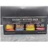 Image 1 : Smak Dab 4pk Gourmet Mustard Pack (4 x 125ml)