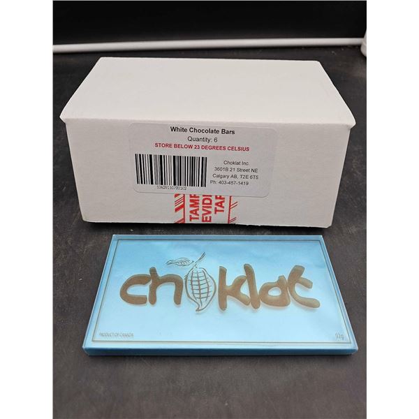 White Chocolate Choklat Bars (6 x 92g)