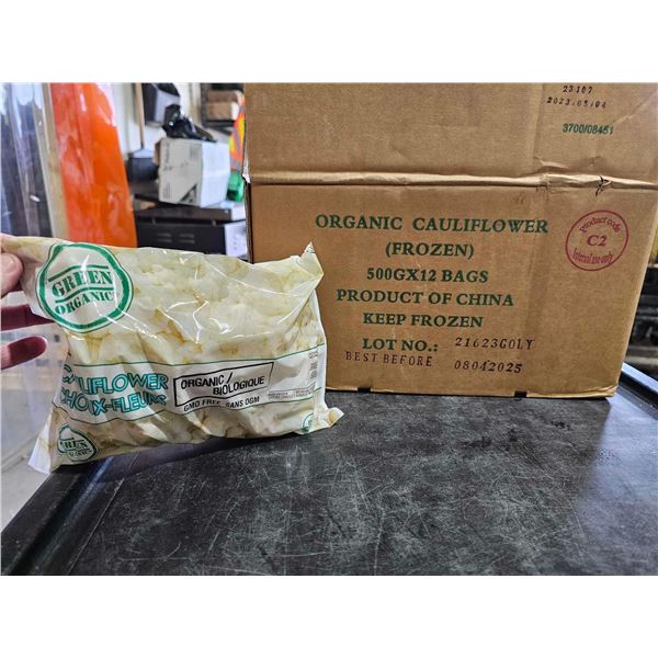 *FROZEN*** Green Organic Cauliflower