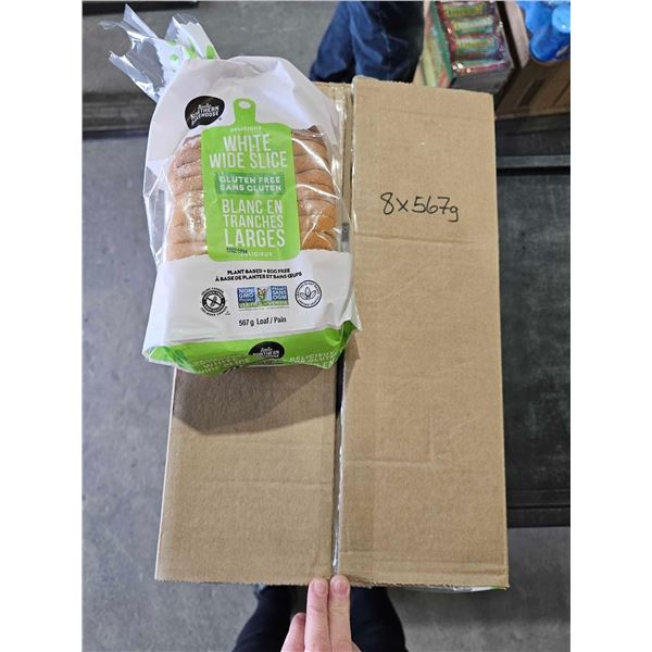 ***FROZEN*** Little Northern Bakehouse White wide slice Gluten Free Bread 8x567g
