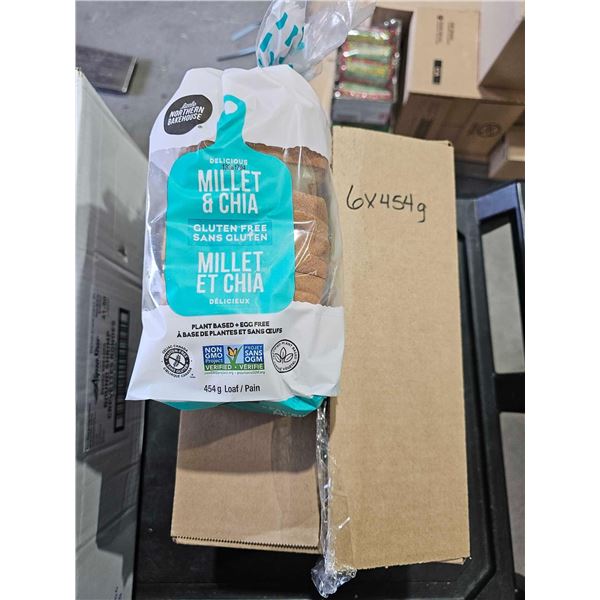 ***FROZEN***Little Northern Bakehouse Millet & Chia Gluten Free Bread 6x454g