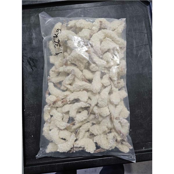 ***FROZEN*** Aqua Star Panko Breaded Round Shrimp 1.36Kg