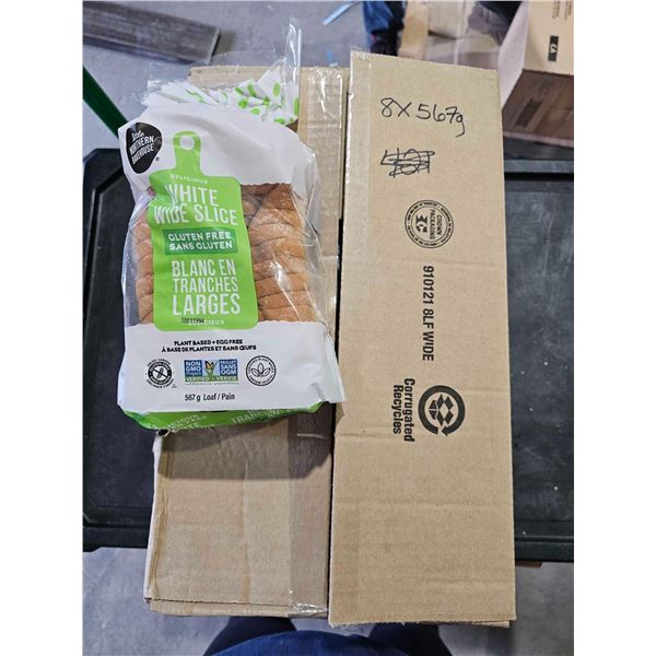 ***FROZEN***Little Northern Bakehouse White Wide Slice  Gluten Free Bread 8x567g