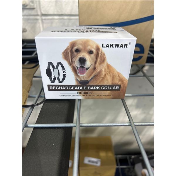 Lakwar rechargable bark collar for dogs 6 months and older