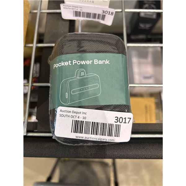 Portable pocket size power bank