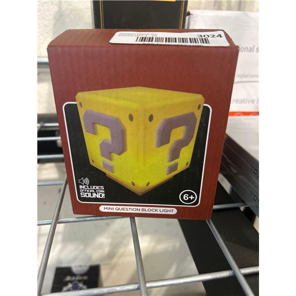 Super Mario light up question mark block