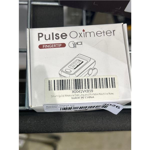 Finger tip pulse oximeter
