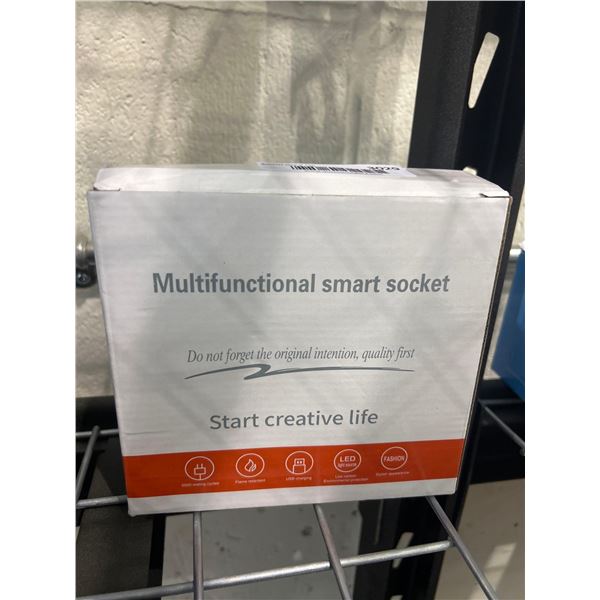 Okooi multifunctional desk lamp with multiple charging outlets