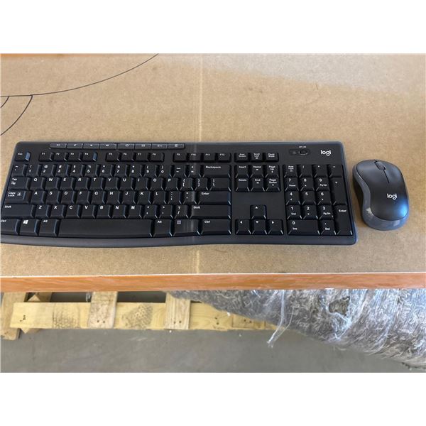 Logitech wireless keyboard and mouse combo