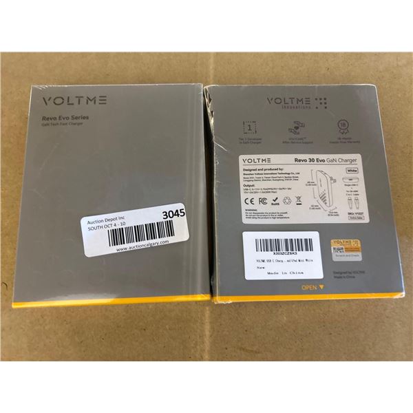 Voltme USB-C type fast charger, lot of 2