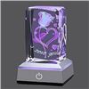 Image 1 : hochance 3D Rose Crysatl I Love You Multicolor Nightlight
