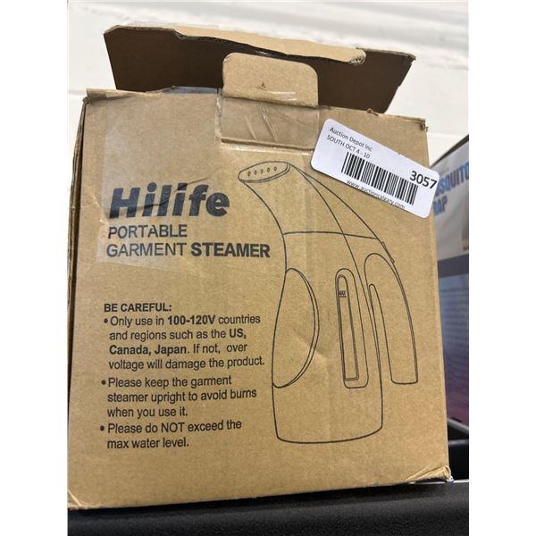 Hilife portable garment steamer