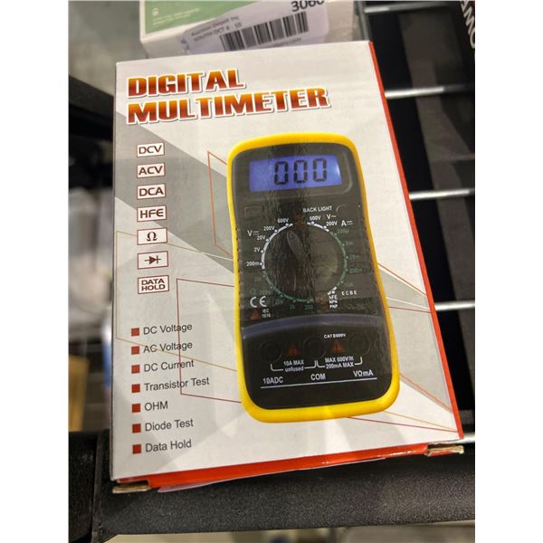 Digital handheld multimeter