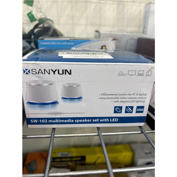 Multimedia Speaker Set with LED