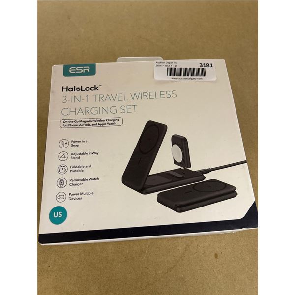 ESR 3 in 1 Travel Wireless Charging Set