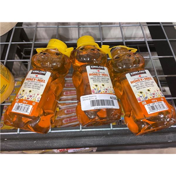 Kirkland Liquid Honey 3 x 750g