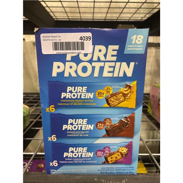 Pure Protein Variety Pack 18 x 50g