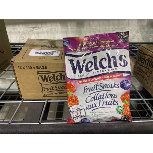 Welch's Berries n Cherries Fruit Snacks 12 x 140g