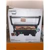 Image 2 : Chefman Panini Press Grill and Gourmet Sandwich Maker, Non-Stick Coated Plates, Opens 180 Degrees to
