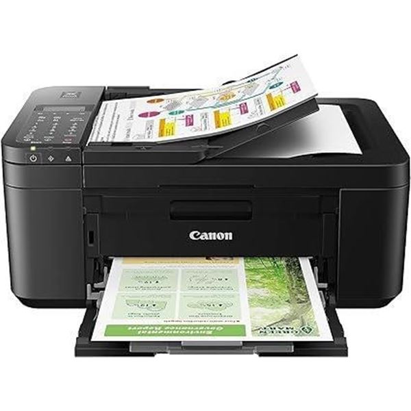 Canon PIXMA TR4720 All-in-One Wireless Printer for Home use, with Auto Document Feeder, Mobile Print