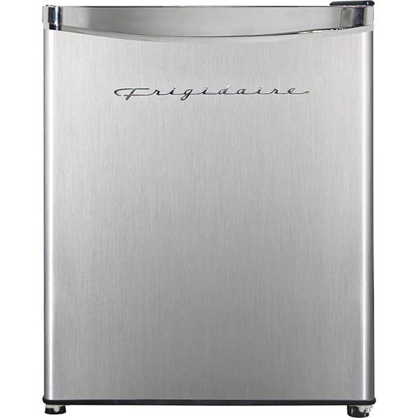 Frigidaire EFR182 1.6 cu ft Stainless Steel Mini Fridge. Perfect for Home or The Office. Platinum Se