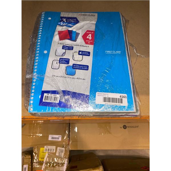 First Class Note Pads 4 Pack