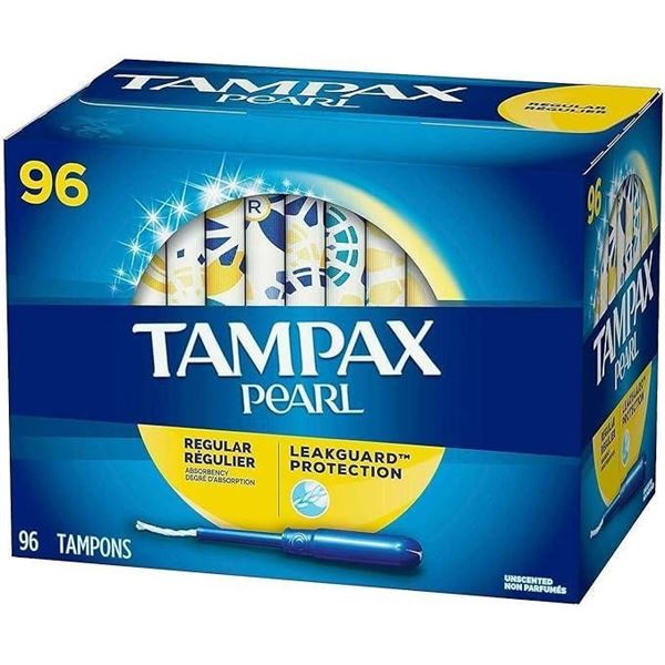 Tampax Pearl Regular 96 Tampons