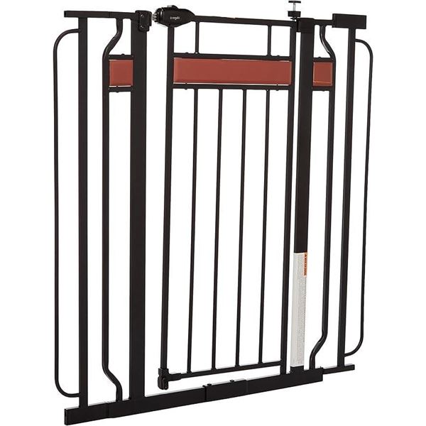 Regalo Home Accents Extra Tall and Wide Walk Thru Baby Gate, 4-Inch Extension Kit, 4-Inch Extension 