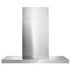 Image 1 : Whirlpool WVW57UC0FS Range Hood, 30 inch Exterior Width, Chimney, Wall Mounted, 400 CFM, Accepts Bot
