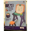 Image 1 : HoaXiang 2 in 1 Art Easel with Chair for Kids Art Painting Learning Table