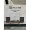 Image 3 : Angels Horn H00501 Hi-Fi Bluetooth Turntable with Stereo Bookshelf Speakers