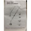 Image 3 : Electric Spin Scrubber Cordless Cleaning Brush with 4 Replaceable Brush Heads and Adjustable Extensi