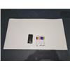 Image 1 : Fridge Whiteboard with Markers and Eraser Lot of 2