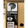 Image 2 : K2 Approach Black Size Medium Ski and Snowboard Helmet