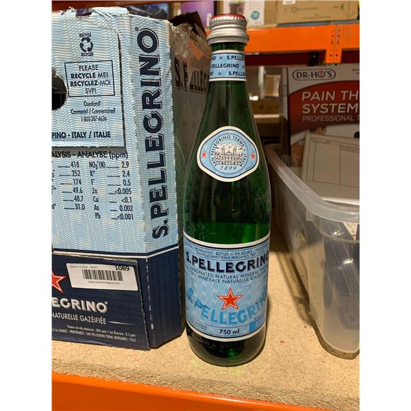 S.Pellegrino Carbonated Natural Mineral Water 12 x 750ml