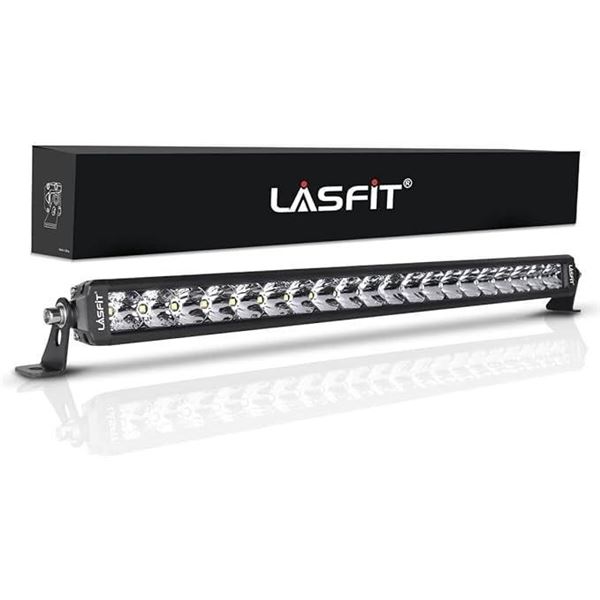 LASFIT LED Light Bar, Screwless IP67 Waterproof Light Bar, Off Road LED Bar, Spot Flood Light Bar 20