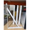 Image 3 : Lot of 4 Shelf Brackets 12" White