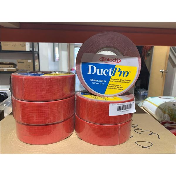 Cantech Duct Pro 48mm x 55m 6 Rolls