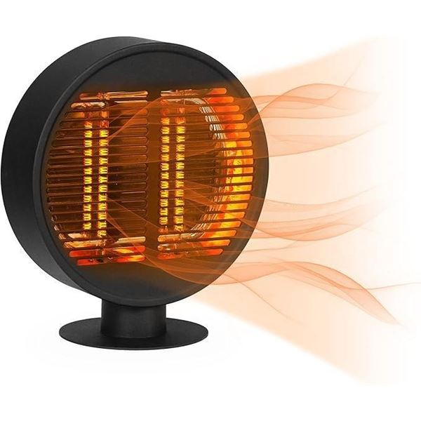 ATR Electric Outdoor Patio Heater Model ZHQ0666-HD Black