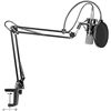 Image 1 : Neewer NW-700 Professional Studio Broadcasting Recording Condenser Microphone & NW-35 Adjustable Rec