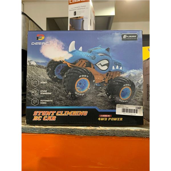Deerc Stunt Climbing RC Car 2.4GHz RC 4WD Power