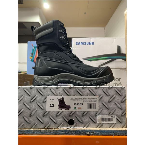 Aggressor  Mens Stsp Winter Transitional Work Boot Size 11