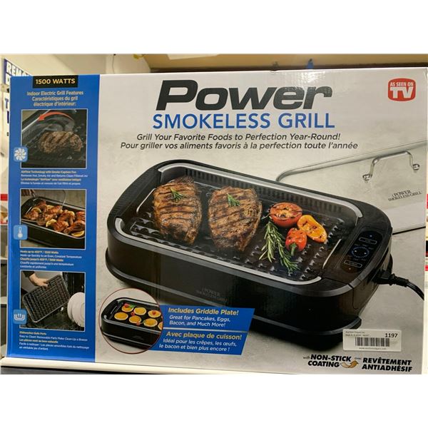 Power Smokeless Grill 1500 Watts