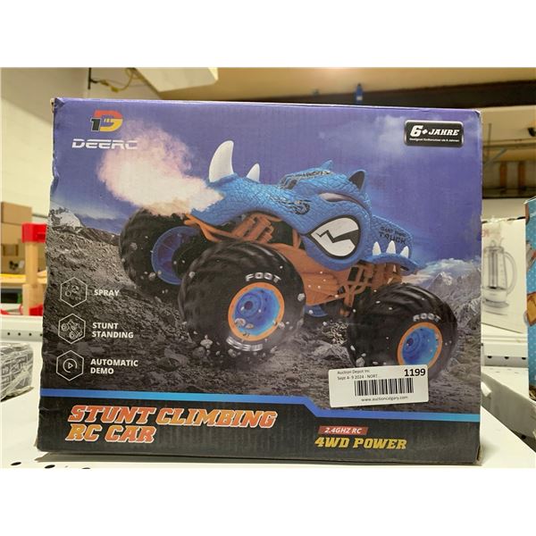 Deerc Stunt Climbing RC Car 2.4GHz RC 4WD Power