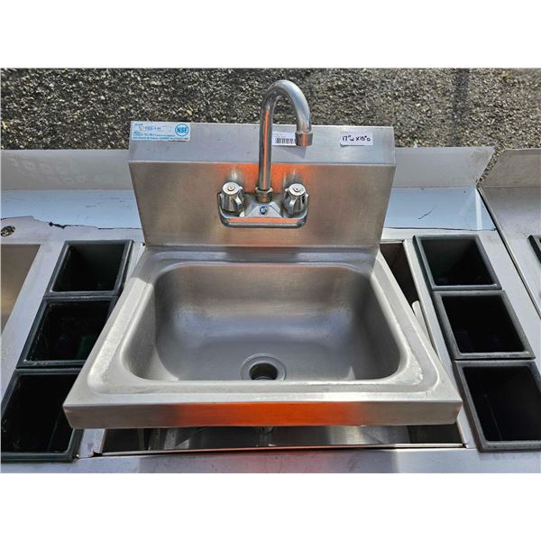 Stainless Steel Hand Wash Sink with Tap
